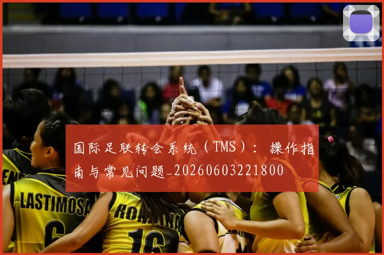 国际足联转会系统（TMS）：操作指南与常见问题_20260603221800