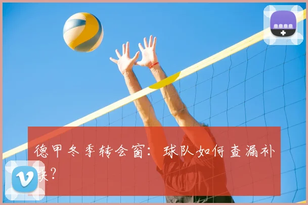 德甲冬季转会窗：球队如何查漏补缺？